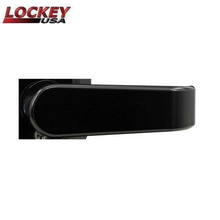 LOCKEY Lockey: Lever For 2835 Passage Set - Jet Black LK-2835LEVER-ONLY-JB